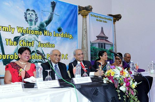 Felicitation dinner For His Lordship the Chief Justice Hon. Mohan Pieris