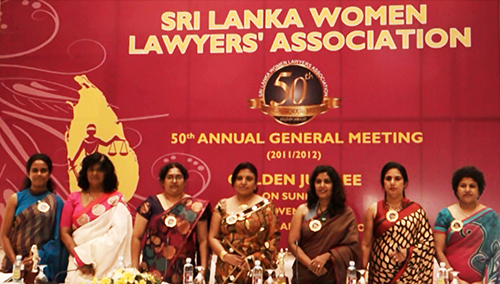 50th Annual General Meeting of the Sri Lanka Women Lawyers' Association (Golden Jubilee) - 2011/2012