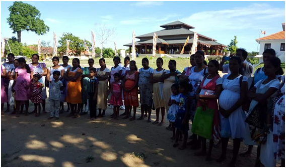 Distribution of Poshana Malu to Pregnant Ladies