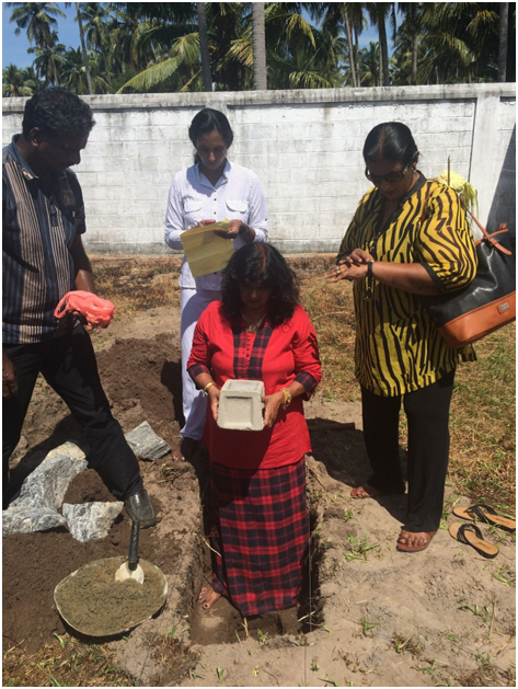 Foundation Stone Ceremony at Negombo